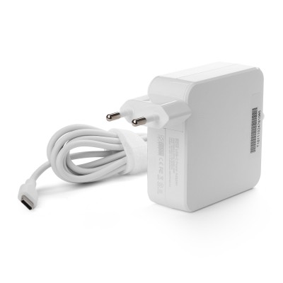 Универсальный блок питания 65W с портом USB-C, Power Delivery 3.0, Quick Charge 3.0, кабель 175 см. Белый Универсальный блок питания 65W с портом USB-C, Power Delivery 3.0, Quick Charge 3.0, кабель 175 см. Белый