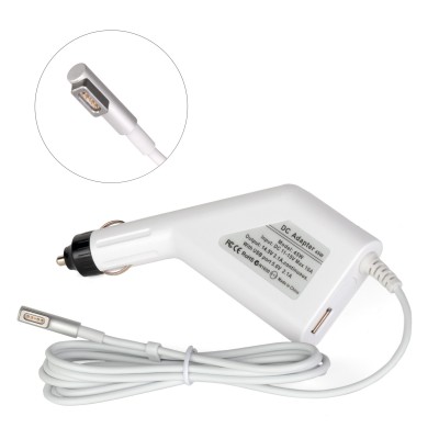 Автоадаптер в машину для Apple Macbook 11 14.5V -> 3.01A A1465, 13 A1466 (Magsafe) 45W. Автоадаптер в машину для Apple Macbook 11 14.5V -> 3.01A A1465, 13 A1466 (Magsafe) 45W.