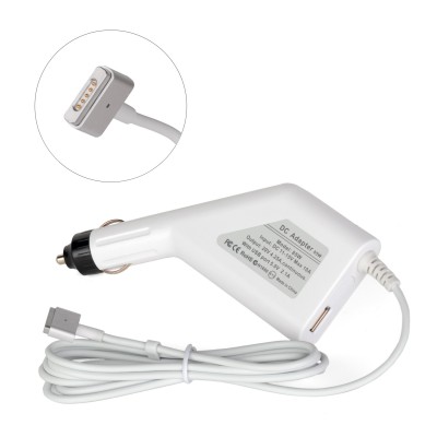 Автоадаптер в машину для Apple Macbook Air 2012 Pro (Magsafe 2) 85W 20V -> 4.25A Автоадаптер в машину для Apple Macbook Air 2012 Pro (Magsafe 2) 85W 20V -> 4.25A