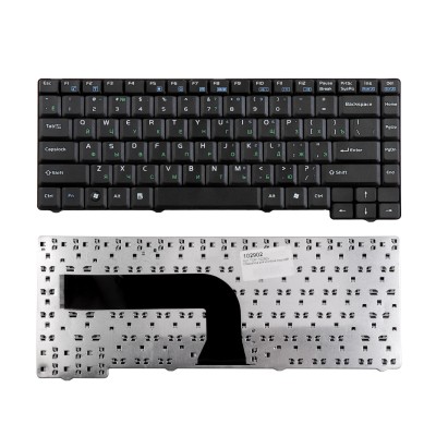 Клавиатура для ноутбука Asus A9R, A9Rp, A9T, X50, X50C, X50M, X50N Series. Плоский Enter. Черная, без рамки. PN: NSK-U500R. Клавиатура для ноутбука Asus A9R, A9Rp, A9T, X50, X50C, X50M, X50N Series. Плоский Enter. Черная, без рамки. PN: NSK-U500R.
