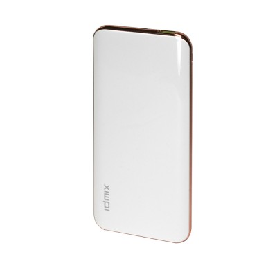 Внешний аккумулятор IDMIX Power Mint Q10 на 10000mAh с USB-портом и функцией QC 3.0, с разъемами Type-C и MicroUSB Fast Charge. Белая. Внешний аккумулятор IDMIX Power Mint Q10 на 10000mAh с USB-портом и функцией QC 3.0, с разъемами Type-C и MicroUSB Fast Charge. Белая.