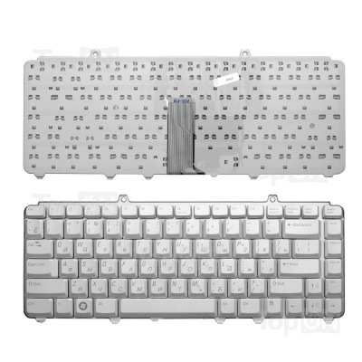 Клавиатура для ноутбука Dell Inspiron 500, 1545, 1520, PP29L, 1546 Series. Плоский Enter. Серебристая, без рамки. PN: K071425BS2. Клавиатура для ноутбука Dell Inspiron 500, 1545, 1520, PP29L, 1546 Series. Плоский Enter. Серебристая, без рамки. PN: K071425BS2.