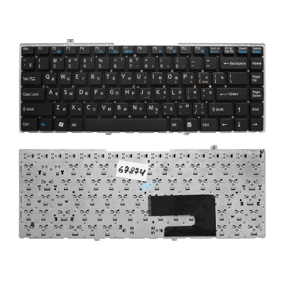 Клавиатура для ноутбука Sony Vaio VGN-FW, VGNFW Series. Плоский Enter. Черная без рамки. PN: 148084172. Клавиатура для ноутбука Sony Vaio VGN-FW, VGNFW Series. Плоский Enter. Черная без рамки. PN: 148084172.