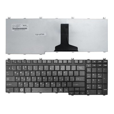 Клавиатура для ноутбука Toshiba Satellite A500, A505, L350, L355, L500, P200 P300, X200 Series. Плоский Enter. Черная, без рамки. PN: NSK-TFK0R. Клавиатура для ноутбука Toshiba Satellite A500, A505, L350, L355, L500, P200 P300, X200 Series. Плоский Enter. Черная, без рамки. PN: NSK-TFK0R.