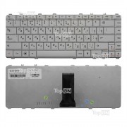 Клавиатура для ноутбука Lenovo IdeaPad C200, B460, Y450, Y450A, Y450G Series. Плоский Enter. Белая, без рамки. PN: 25-008291.