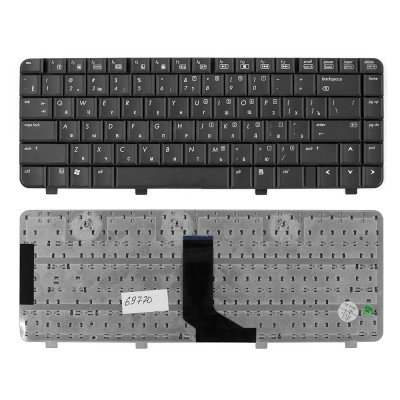 Клавиатура для ноутбука HP Pavilion HP DV2000, V3000 Series. Плоский Enter. Черная без рамки. PN: NSK-H520R. Клавиатура для ноутбука HP Pavilion HP DV2000, V3000 Series. Плоский Enter. Черная без рамки. PN: NSK-H520R.