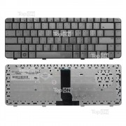 Клавиатура для ноутбука HP Pavilion HP DV3000, DV3100, DV3200 Series. Плоский Enter. Бронзовая, без рамки. PN: 9J.N8682.X01.