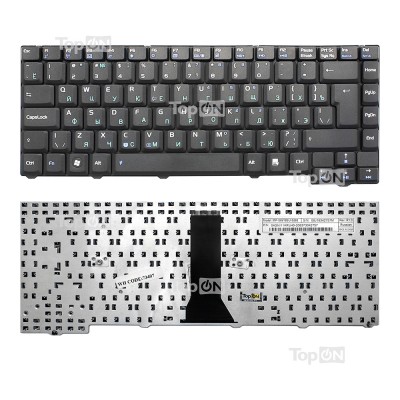 Клавиатура для ноутбука Asus F2, F3, Z53S Series. (28pin). Г-образный Enter. Черная, без рамки. PN: K012462A1. Клавиатура для ноутбука Asus F2, F3, Z53S Series. (28pin). Г-образный Enter. Черная, без рамки. PN: K012462A1.