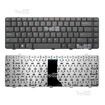 Клавиатура для ноутбука Dell Inspiron 1464 Series. Плоский Enter. Черная без рамки. Клавиатура для ноутбука Dell Inspiron 1464 Series. Плоский Enter. Черная без рамки.