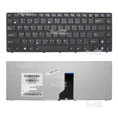 Клавиатура для ноутбука Asus K43, K42, X42, UL30, UL80 Series. Плоский Enter. Черная, с черной рамкой. PN: NSK-UC301. Клавиатура для ноутбука Asus K43, K42, X42, UL30, UL80 Series. Плоский Enter. Черная, с черной рамкой. PN: NSK-UC301.