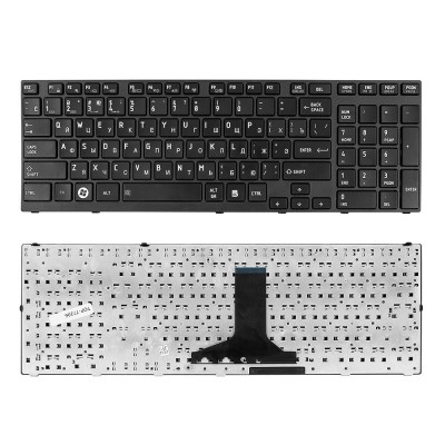Клавиатура для ноутбука Toshiba Satellite A660, A665, X770 Series. Плоский Enter. Черная, с черной рамкой. PN: NSK-TQ0BC 0R. Клавиатура для ноутбука Toshiba Satellite A660, A665, X770 Series. Плоский Enter. Черная, с черной рамкой. PN: NSK-TQ0BC 0R.