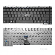 Клавиатура для ноутбука Samsung R403, R408, R410, R410P, R440, R453, Series. Плоский Enter. Черная, без рамки. PN: BA59-02247C, BA59-02247D.