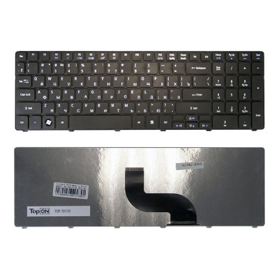 Клавиатура для ноутбука Acer Aspire 5810T, 5410T, 5820TG, 5738, 5739, 5542, 5551, 5553G, 5741G Series. Плоский Enter. Черная, с рамкой. PN: NSK-AL10R. Клавиатура для ноутбука Acer Aspire 5810T, 5410T, 5820TG, 5738, 5739, 5542, 5551, 5553G, 5741G Series. Плоский Enter. Черная, с рамкой. PN: NSK-AL10R.