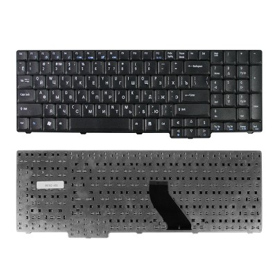 Клавиатура для ноутбука Acer Aspire 9300, 9400, 7000, 5735, 6930G Series. Плоский Enter. Черная, без рамки. PN: NSK-AFC2R. Клавиатура для ноутбука Acer Aspire 9300, 9400, 7000, 5735, 6930G Series. Плоский Enter. Черная, без рамки. PN: NSK-AFC2R.