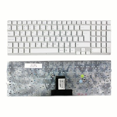 Клавиатура для ноутбука Sony Vaio VPC-EB Series. Г-образный Enter. Белая, без рамки. PN: 148792871. Клавиатура для ноутбука Sony Vaio VPC-EB Series. Г-образный Enter. Белая, без рамки. PN: 148792871.