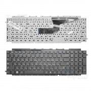 Клавиатура для ноутбука Samsung RC710, RC711, RC720 Series. Плоский Enter. Черная, без рамки. PN: BA59-02921C.