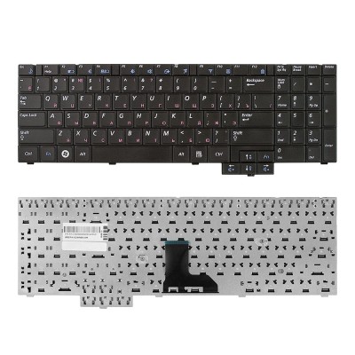 Клавиатура для ноутбука Samsung R525, R528, R530 Series. Плоский Enter. Черная, без рамки. PN: BA59-02832C. Клавиатура для ноутбука Samsung R525, R528, R530 Series. Плоский Enter. Черная, без рамки. PN: BA59-02832C.