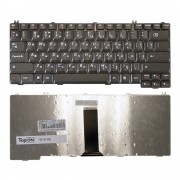 Клавиатура для ноутбука Lenovo IdeaPad C100, C200, C430, C460Series. Плоский Enter. Черная, без рамки. PN: 25-007500.