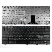 Клавиатура для ноутбука Asus Eee PC 1001P, 1001PX, 1005P Series. Плоский Enter. Черная без рамки. PN: MP-09A33SU-5282.