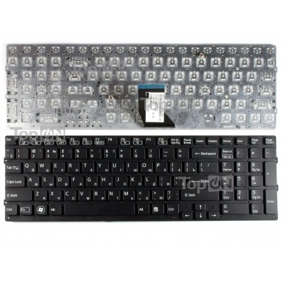 Клавиатура для ноутбука Sony Vaio VPC-CB, VPC-CB17, VPCCB17 Series. Плоский Enter. Черная, без рамки. PN: 9Z.N6CBF.00R. Клавиатура для ноутбука Sony Vaio VPC-CB, VPC-CB17, VPCCB17 Series. Плоский Enter. Черная, без рамки. PN: 9Z.N6CBF.00R.