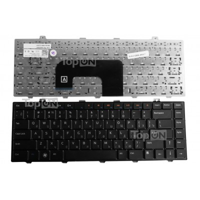 Клавиатура для ноутбука Dell Studio 14z, 1440, 1450 Series. Плоский Enter. Черная, без рамки. PN:NSK-DJC0R. Клавиатура для ноутбука Dell Studio 14z, 1440, 1450 Series. Плоский Enter. Черная, без рамки. PN:NSK-DJC0R.