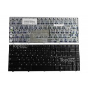 Клавиатура для ноутбука MSI Megabook CR400, CR420, CX420, EX400, EX460 Series. Плоский Enter. Черная, без рамки. PN: V103522AK1.