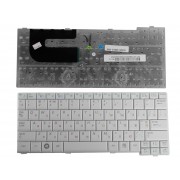 Клавиатура для ноутбука Samsung NC10, ND10, N108, N110, N130 Series. Плоский Enter. Белая, без рамки. PN: BA59-02697D.