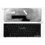 Клавиатура для ноутбука Asus K40, P81, F82 Series. Плоский Enter. Черная, без рамки. PN: 04GNQW1KUS00-1.