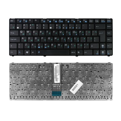 Клавиатура для ноутбука Asus U20, UL20, Eee PC 1201, 1215, 1215B Series . Г-образный Enter. Черная, с черной рамкой. PN: 9J.N2K82.90R. Клавиатура для ноутбука Asus U20, UL20, Eee PC 1201, 1215, 1215B Series . Г-образный Enter. Черная, с черной рамкой. PN: 9J.N2K82.90R.