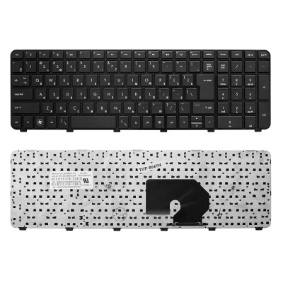 Клавиатура для ноутбука HP Pavilion DV7-6000, DV7-6100 Series. Г-образный Enter. Черная, с черной рамкой. PN: 2B-03916W600. Клавиатура для ноутбука HP Pavilion DV7-6000, DV7-6100 Series. Г-образный Enter. Черная, с черной рамкой. PN: 2B-03916W600.