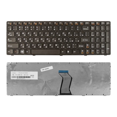 Клавиатура для ноутбука Lenovo Ideapad Z570, B570, B575, B590, V570, V580, Z575 Series. Плоский Enter. Черная, с черной рамкой. PN: 25201000. Клавиатура для ноутбука Lenovo Ideapad Z570, B570, B575, B590, V570, V580, Z575 Series. Плоский Enter. Черная, с черной рамкой. PN: 25201000.