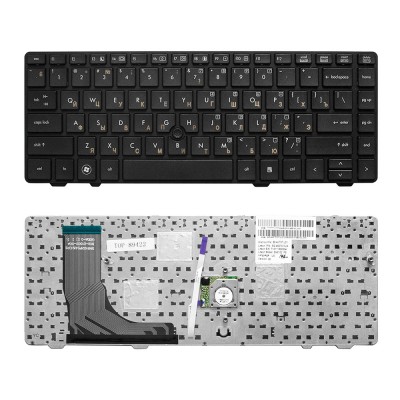 Клавиатура для ноутбука HP ProBook 6360b Series. Плоский Enter. Черная, с черной рамкой. PN: V119030A. Клавиатура для ноутбука HP ProBook 6360b Series. Плоский Enter. Черная, с черной рамкой. PN: V119030A.
