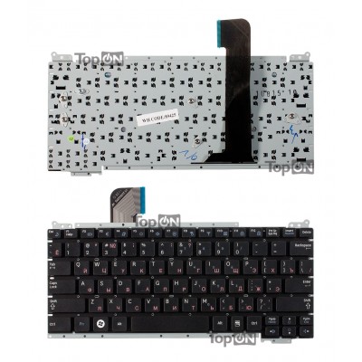 Клавиатура для ноутбука Samsung NC110, NP-NC110-P04RU, NP-NC110-P02RU. Плоский Enter. Черная, без рамки. PN: BA59-02985C, BA59-02985D. Клавиатура для ноутбука Samsung NC110, NP-NC110-P04RU, NP-NC110-P02RU. Плоский Enter. Черная, без рамки. PN: BA59-02985C, BA59-02985D.