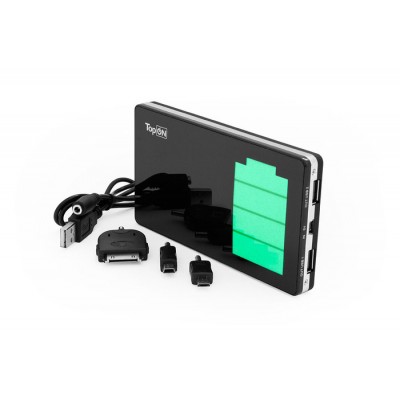 Внешний аккумулятор TopON TOP-DUOS 10000mAh (37Wh), 2 USB Внешний аккумулятор TopON TOP-DUOS 10000mAh (37Wh), 2 USB