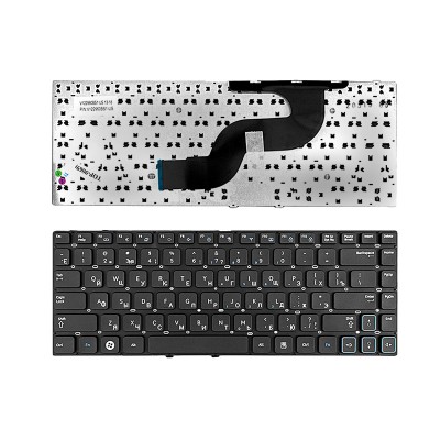 Клавиатура для ноутбука Samsung RC410, RV415, RV420 Series. Плоский Enter. Черная, без рамки. PN: BA59-02939C Клавиатура для ноутбука Samsung RC410, RV415, RV420 Series. Плоский Enter. Черная, без рамки. PN: BA59-02939C