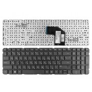 Клавиатура для ноутбука HP Pavilion G6-2000, G6-2100, G6-2200 Series. Плоский Enter. Черная, без рамки. PN: AER36700010.