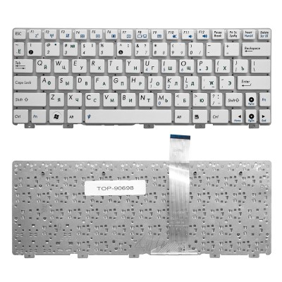 Клавиатура для ноутбука Asus Eee PC 1011PX, 1015, TF101 Series. Плоский Enter. Белая, без рамки. PN: V103646OS1. Клавиатура для ноутбука Asus Eee PC 1011PX, 1015, TF101 Series. Плоский Enter. Белая, без рамки. PN: V103646OS1.