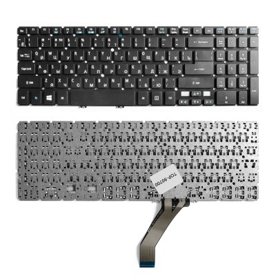 Клавиатура для ноутбука Acer Aspire V5-531, V5-551, V5-571 Series. Г-образный Enter. Черная, без рамки. PN: NSK-R3BBC 0R. Клавиатура для ноутбука Acer Aspire V5-531, V5-551, V5-571 Series. Г-образный Enter. Черная, без рамки. PN: NSK-R3BBC 0R.