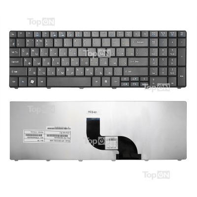 Клавиатура для ноутбука Acer Aspire E1-521, E1-531, E1-571 Series. Плоский Enter. Черная, без рамки. PN: NSK-AU00R. Клавиатура для ноутбука Acer Aspire E1-521, E1-531, E1-571 Series. Плоский Enter. Черная, без рамки. PN: NSK-AU00R.