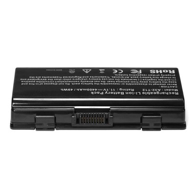 Аккумулятор для ноутбука Asus T12, T12C, T12Er, T12Fg, X51H, X51L, X51R, X51RL, X58, X85L Series. 11.1V 4400mAh PN: A32-X51, A32-T12 Аккумулятор для ноутбука Asus T12, T12C, T12Er, T12Fg, X51H, X51L, X51R, X51RL, X58, X85L Series. 11.1V 4400mAh PN: A32-X51, A32-T12