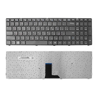 Клавиатура для ноутбука Samsung R578, R580, R590 Series. Плоский Enter. Черная, с черной рамкой. PN: BA59-02680C. Клавиатура для ноутбука Samsung R578, R580, R590 Series. Плоский Enter. Черная, с черной рамкой. PN: BA59-02680C.