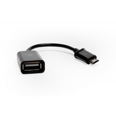 Кабель-переходник OTG MicroUSB -> USB 2.0 F для подключения USB устройств к смартфонам и планшетам Samsung, Sony, HTC, Xiaomi, Lenovo и др. Черный OEM Кабель-переходник OTG MicroUSB -> USB 2.0 F для подключения USB устройств к смартфонам и планшетам Samsung, Sony, HTC, Xiaomi, Lenovo и др. Черный OEM