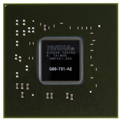 Видеочип nVidia GeForce 8400M GS, G86-731-A2 (2011) Видеочип nVidia GeForce 8400M GS, G86-731-A2 (2011)