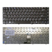 Клавиатура для ноутбука Samsung R517, R518, R519 Series. Плоский Enter. Черная, без рамки. PN: V020660AS1.