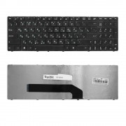 Клавиатура для ноутбука Asus K50, K60, K70 Series. Плоский Enter. Черная, с рамкой. PN: V090562BK1.