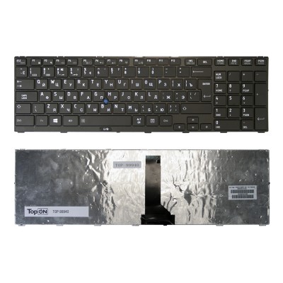Клавиатура для ноутбука Toshiba Tecra R850, Satellite Pro R850 Series. Г-образный Enter. Черная, с черной рамкой. PN: MP-10K96SU6356. Клавиатура для ноутбука Toshiba Tecra R850, Satellite Pro R850 Series. Г-образный Enter. Черная, с черной рамкой. PN: MP-10K96SU6356.