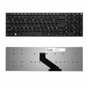 Клавиатура для ноутбука Packard Bell EasyNote TS11, TS13, TS44, LS11, LS13, LS44 Series. Г-образный Enter. Черная, без рамки. PN: MP-10K33SU-698.