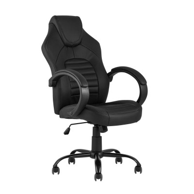 Кресло игровое TopChairs Racer Midi черное Кресло игровое TopChairs Racer Midi черное