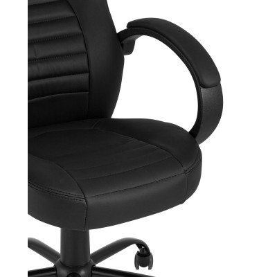 Кресло игровое TopChairs Racer Midi черное Кресло игровое TopChairs Racer Midi черное