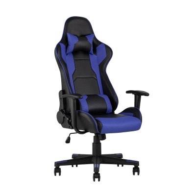 Кресло игровое TopChairs Diablo синее Кресло игровое TopChairs Diablo синее